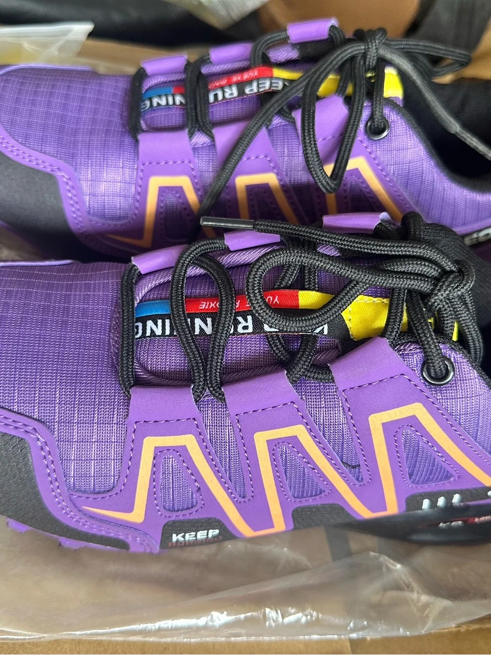 Unbranded Women's Purple Trail/ Running Shoes speed 3 Size 10